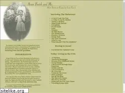 Sites similar to annefrankandme.com