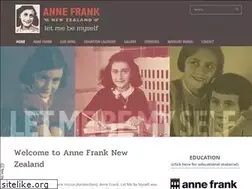 Sites similar to annefranknz.org.nz
