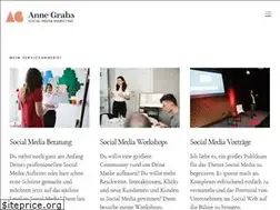 Sites similar to annegrabs.de