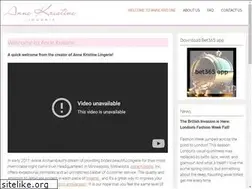 Sites similar to annekristinelingerie.com