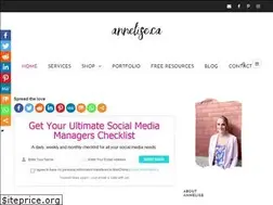 Sites similar to annelise.ca