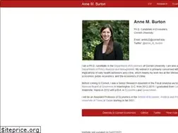 Sites similar to annemburton.com