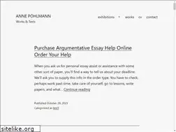 Sites similar to annepoehlmann.net