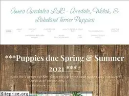Sites similar to annesairedales.com