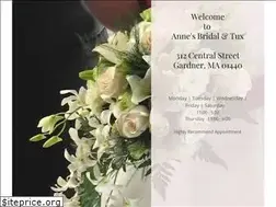 Sites similar to annesbridalandtux.com