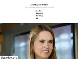 Sites similar to annesophieoxholm.com