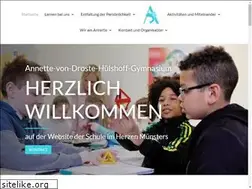Sites similar to annette-gymnasium.de