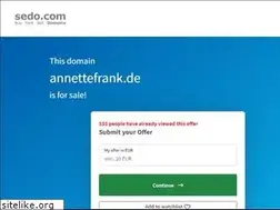 Sites similar to annettefrank.de