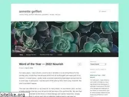 Sites similar to annettegeffert.com