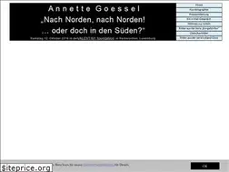 Sites similar to annettegoessel.de