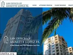 Sites similar to annettelopezlaw.com