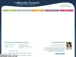 Sites similar to annettesergent.fr