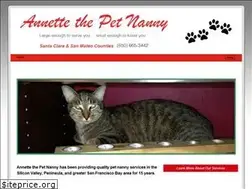 Sites similar to annettethepetnanny.com