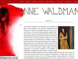 Sites similar to annewaldman.org