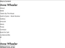 Sites similar to annewheeler.com