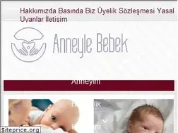 Sites similar to anneylebebek.com