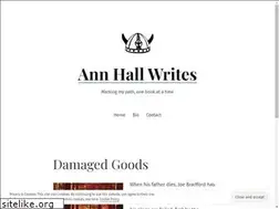 Sites similar to annhallwrites.com