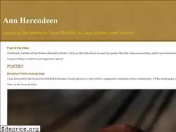 Sites similar to annherendeen.com