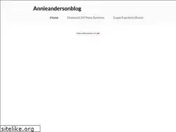 Sites similar to annieandersonblog.yolasite.com