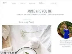 Sites similar to annieareyouok.com
