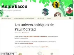 Sites similar to anniebacon.com