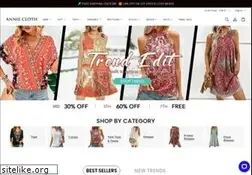 Sites similar to anniecloth.com
