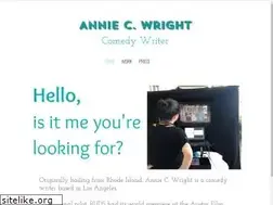 Sites similar to anniecwright.com