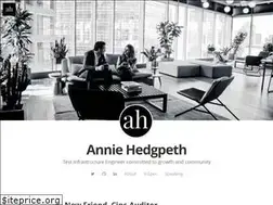 Sites similar to anniehedgie.com