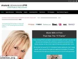Sites similar to anniejenningspr.com