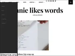 Sites similar to annielikeswords.com