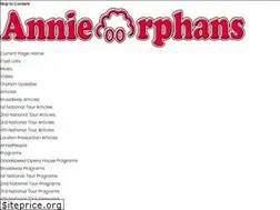 Sites similar to annieorphans.com