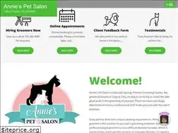 Sites similar to annies-petsalon.com