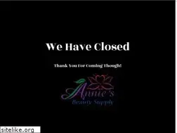 Sites similar to anniesbeautysupply.com