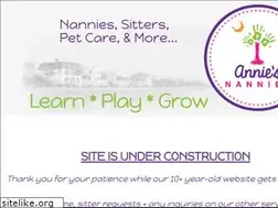 Sites similar to anniesnannies.com