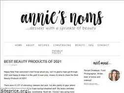 Sites similar to anniesnoms.com