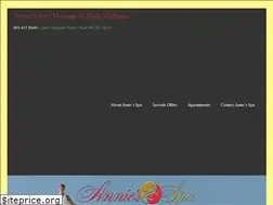 Sites similar to anniesspa.com