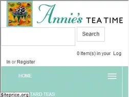Sites similar to anniesteatime.com