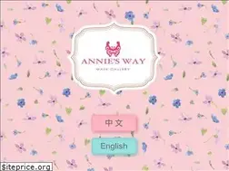 Sites similar to annieswayshop.com