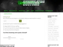 Sites similar to annihilatorcustoms.com