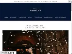 Sites similar to annikabridal.com