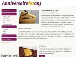 Sites similar to anniversaire60ans.com