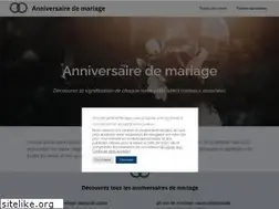 Sites similar to anniversairedemariage.com