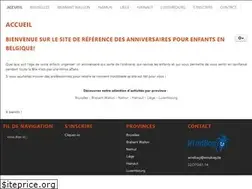 Sites similar to anniversaires-enfants.be