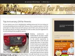 Sites similar to anniversarygiftsforparents.co.uk