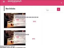 Sites similar to anniversarys-mag.jp