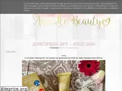 Sites similar to annleebeauty.de