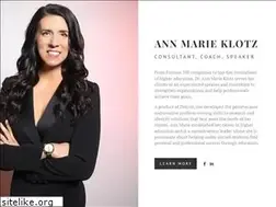 Sites similar to annmarieklotz.com