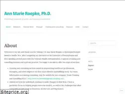 Sites similar to annmarieroepke.com