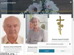 Sites similar to annonce-necrologie.be