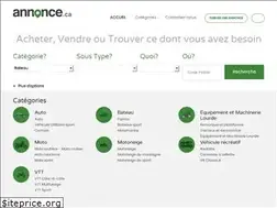 Sites similar to annonce.ca